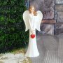 3123 Сувенир статуетка Ангел със сърце, снимка 3