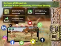 Камера за следи, WiFi Bluetooth с приложение, 48MP 1080P камера за лов , наблюдение на животни, снимка 12