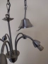 Сив метален полилей и абажур, снимка 4