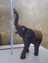 Голям дървен слон, снимка 1 - Статуетки - 42634038
