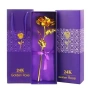 Изкуствена "златна роза 24K" с подаръчна кутия – луксозен подарък, снимка 1