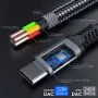 Преходник от USB C към 3,5 мм Aux жак за слушалки и адаптер за зарядно USB C с PD 60 W бързо зарежда, снимка 2