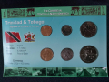 Комплектен сет - Тринидад и Тобаго 1979-2004 , 6 монети, снимка 1 - Нумизматика и бонистика - 44536335