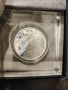 Сребърна монета Годината на козата 2015г 1oz Proof , снимка 2