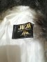 Дамско бяло яке с пухкава яка и ръкави С/М, снимка 7