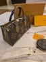 Налична чанта Louis Vuitton OnTheGo, снимка 15