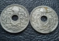 Стара монета 25 сантима 1930 г. и 1939 г. Франция - топ !, снимка 10