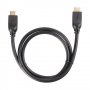 Кабел HDMI - HDMI 1.8м Ver:2.0 Ultra HD 4k/60p VCom SS001196 Черен Cable HDMI M - HDMI M, снимка 3