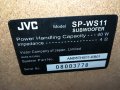 jvc-subwoofer sp-ws11 40w/4ohm-пасивен внос swiss L0108221000, снимка 10