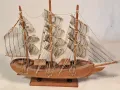 декоративно дървено корабче ветроход 8/4, снимка 4