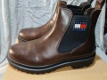 Удобни мъжки боти от естествена кожа TOMMY JEANS №44, снимка 1