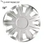 Сребристи тасове Versaco Victory за 14'' джанти, снимка 2