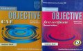 Objective First Certificate / Objective CAE. Комплект от 2 учебника по английски език, снимка 1 - Чуждоезиково обучение, речници - 31617386