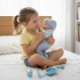 Детска Кукла Бебе с легло и аксесоари, на Бълагрски език , снимка 7