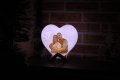 3d Персонализирана лампа сърце със снимка и текст - 4 размера/ 3 или 16 цвята на светлината, снимка 5