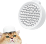 Jellyfish Силиконова четка за котки за ресане и масаж с бутон за почистване, снимка 6