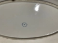  Голямо елипсовидно, порцеланово плато с маркировка, снимка 4