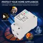 Автоматична защита от пренапрежение 230V AC 63A, снимка 2