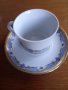 Порцеланова чинийка и чашка за кафе, снимка 1 - Чаши - 40515168