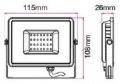 LED Прожектор V-tac 10W Samsung диод 5г гаранция, снимка 2