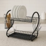 Сушилник за съдове Rosberg, 2нива, 40х38х24см., снимка 1