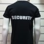 Нова мъжка тениска с трансферен печат SECURITY , снимка 3
