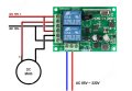 Двуканално реле 12V - 220V + дистанционно управление, реле модул, снимка 3