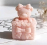 3D Мече с панделка подаръчна кутия подарък силиконов молд форма фондан шоколад смола гипс свещ, снимка 5