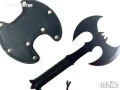 Двуостра брадвичка-Legendary Dark Wing Bat Throwing Axe, снимка 2