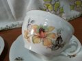 Порцелан Чехословакия чаши за чай , снимка 1 - Антикварни и старинни предмети - 42769217