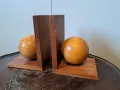 дървени стопери за книги    17/3, снимка 1