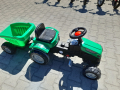 PILSAN зелен детски трактор ACTIVE с ремарке, снимка 5