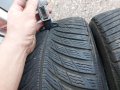 2бр.зимни MICHELIN 245/45/19 DOT2618-ЦЕНАТА Е ЗА БРОЙ, снимка 4