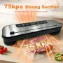 Вакууматор за храна 75 kPa с 6 режима на работа, снимка 4