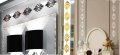 10 бр орнаменти коронки корони декор декорация за стена мебел и др украса пластмасови акрил, снимка 1 - Други - 29240213