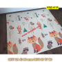 Сгъваемо детско  килимче за игра, топлоизолиращо 160x180x1cm - модел Лисица и Тигър - КОД 4135, снимка 11