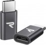 Адаптер Micro USB към USB C , снимка 1 - USB кабели - 31254589