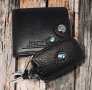 мъжки портфейл+клчодържател луксозен комплект БМВ АУДИ МЕРЦЕДЕС, снимка 1