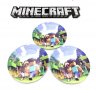 Minecraft Майнкрафт 10 бр парти чинии картонени, снимка 1 - Чинии - 29311787