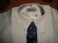LUCIANO – Риза памук и вратовръзка коприна, снимка 1