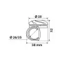 Топка за волан – Power – Knob – LAMPA 00142, снимка 3