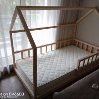 Детско легло тип къщичка, снимка 3 - Мебели за детската стая - 37107431
