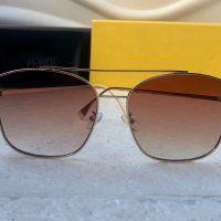 Fendi 2020 дамски слънчеви очила с камъни, снимка 2 - Слънчеви и диоптрични очила - 30737575