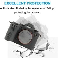 Калъф Easy Hood за фотоапарат Sony Alpha 1 A1 от мек силиконов каучук, снимка 3 - Чанти, стативи, аксесоари - 42909248