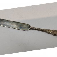 Сребърен нож, снимка 7 - Антикварни и старинни предмети - 29865784