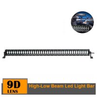 9D Off-Road Led Bar с лупи, 320W, 114 см, снимка 2 - Аксесоари и консумативи - 42133753