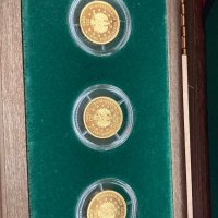Златен сет монети 24K, снимка 5 - Колекции - 29987412