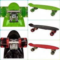 Penny board* Пениборд Светещи Колела 6 МОДЕЛА* Пени Борд Скейтборд, снимка 5 - Скейтборд, ховърборд, уейвборд - 29656790