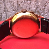 Златен мъжки ръчен часовник от розово злато хронограф CHRONOGRAPHE SUISSE, снимка 6 - Мъжки - 22907742