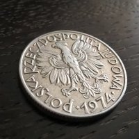Монета - Полша - 5 злоти | 1974г., снимка 2 - Нумизматика и бонистика - 29637979